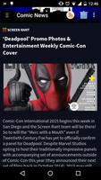 Comic and Movie News