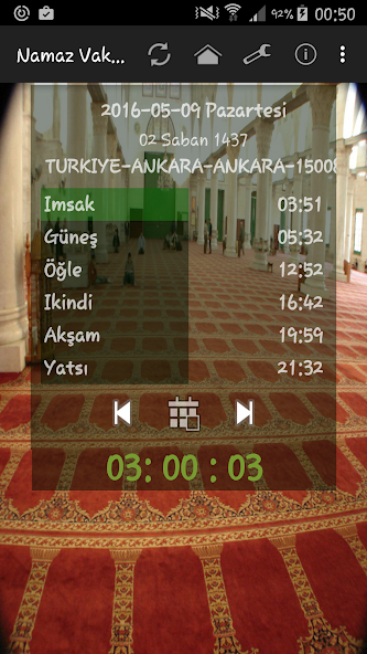 Namaz Vakitleri