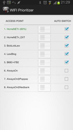 WiFi Prioritizer