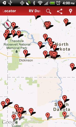 RV Dump Stations Locator