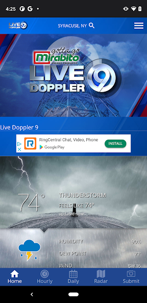 WSYR Storm Team App