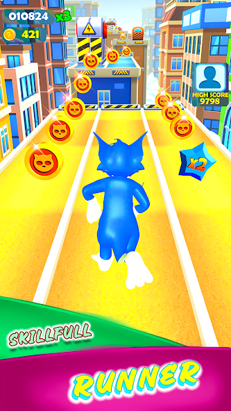 Cat Run : Tom Subway Runner 3D