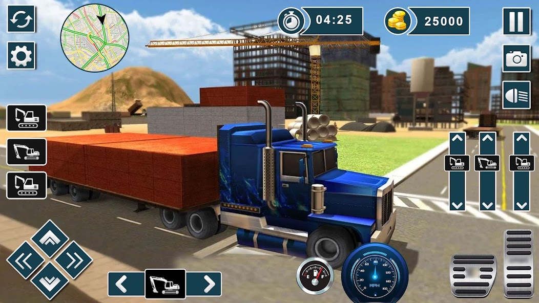 Excavator Truck Driving Game