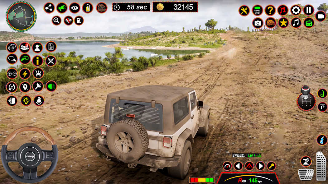 4x4 Jeep Driving Offroad Games