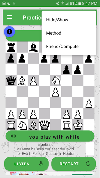 Blindfold Chess Offline