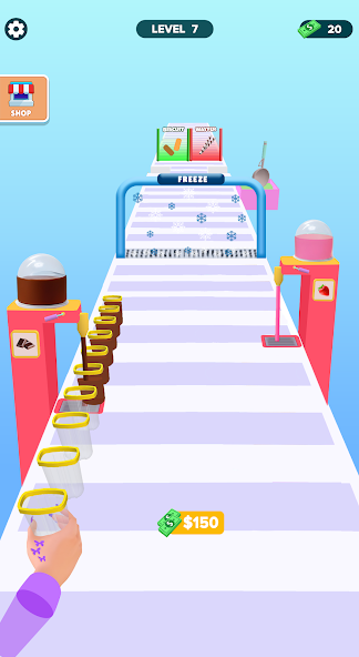 Ice Cream Stack Runner Games