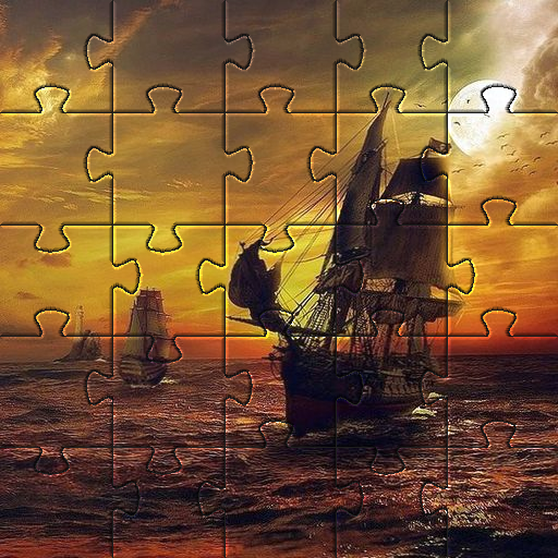 Pirate jigsaw puzzles games