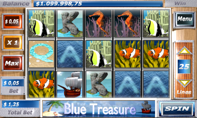 Blue Treasure Slots