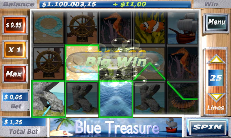 Blue Treasure Slots