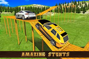 Impossible Wooden Tracks Car Driving 2017