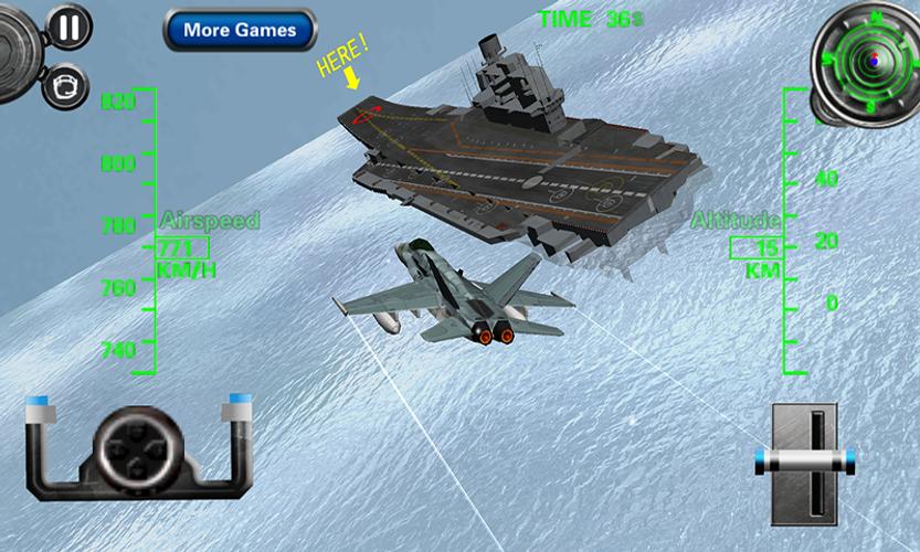 3D Aircraft Carrier Simulator