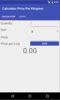 Calculator Price per kg/liter