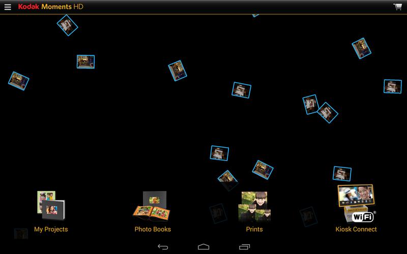 KODAK MOMENTS HD TABLET APP