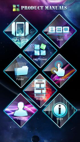 Next Launcher 3D Manuals