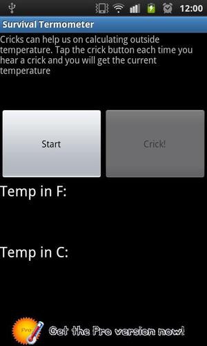 Survival Thermometer