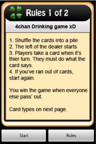 4Chan Drinking Game