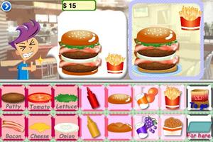 Yummy Burger Kids Cooking Game