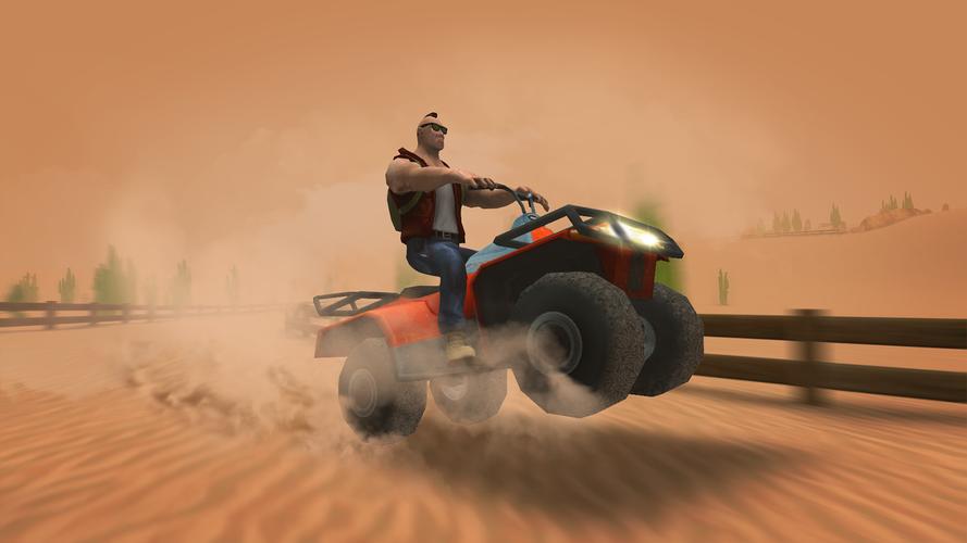 4x4 Off-Road Desert ATV