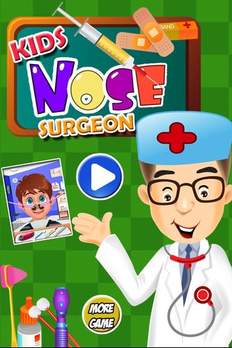 Nose Surgery Games for kids