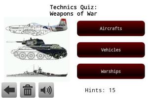 Technics Quiz: Weapons of War