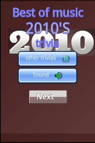 2010'S music trivia