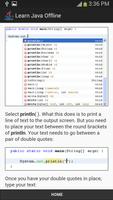Learn Java Offline
