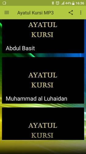 Ayatul Kursi MP3