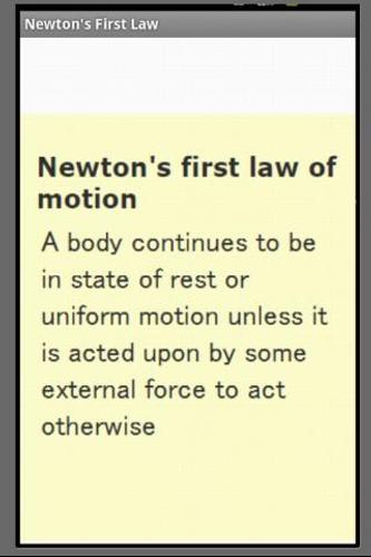 Useful Physics Formulas