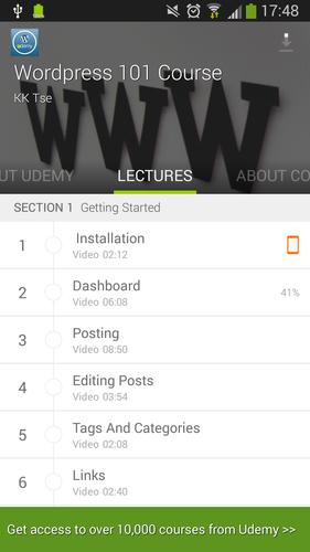 Udemy WordPress Tutorials