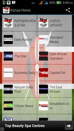 Kenya Newspapers and News