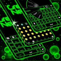 Green Neon Keyboard