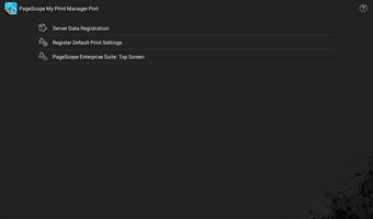 PageScope MyPrint Manager Port