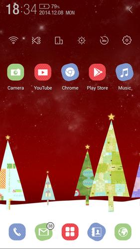 Christmas Tree Atom Theme