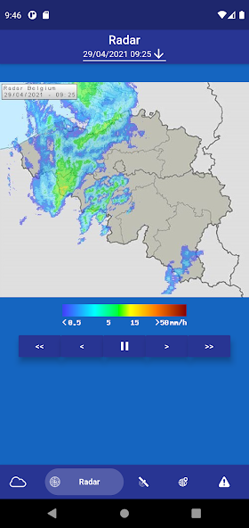 Weather in Belgium