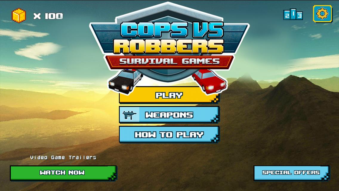 Cops VS Robbers Survival Games