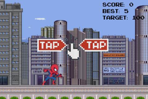 Subway Target for Spiderman