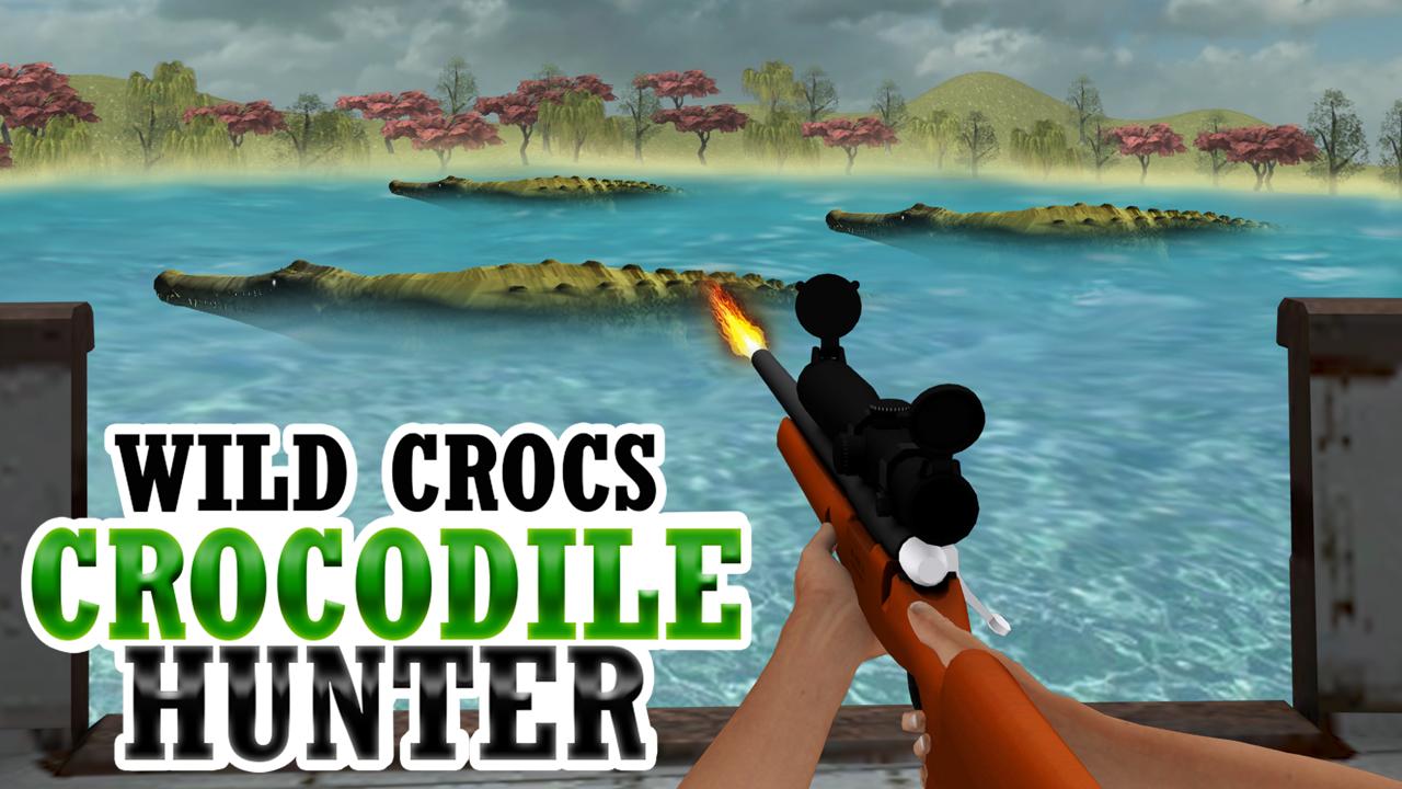 Wild Crocs-Crocodile Hunter 3D