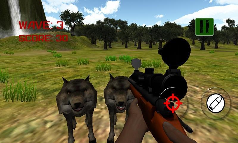 Real Lion : Wolf Jungle Hunt