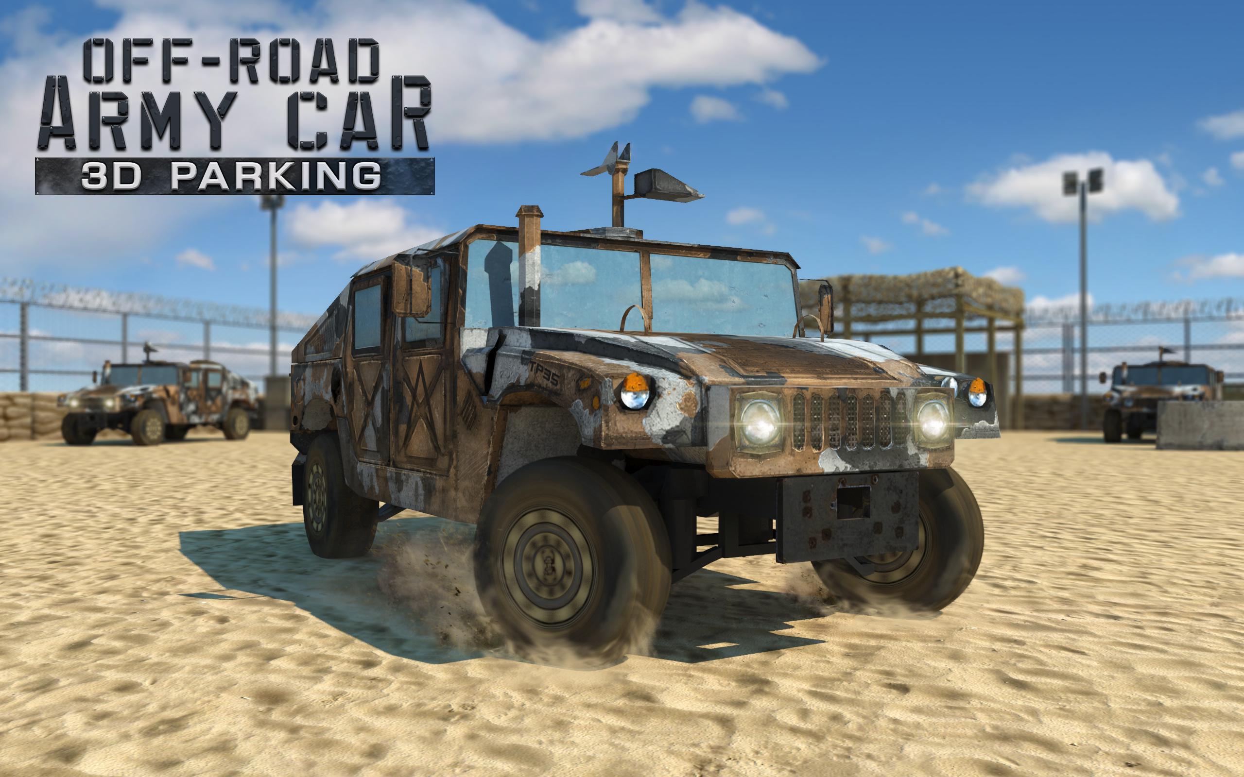 Off-road Army Car 3D Parking