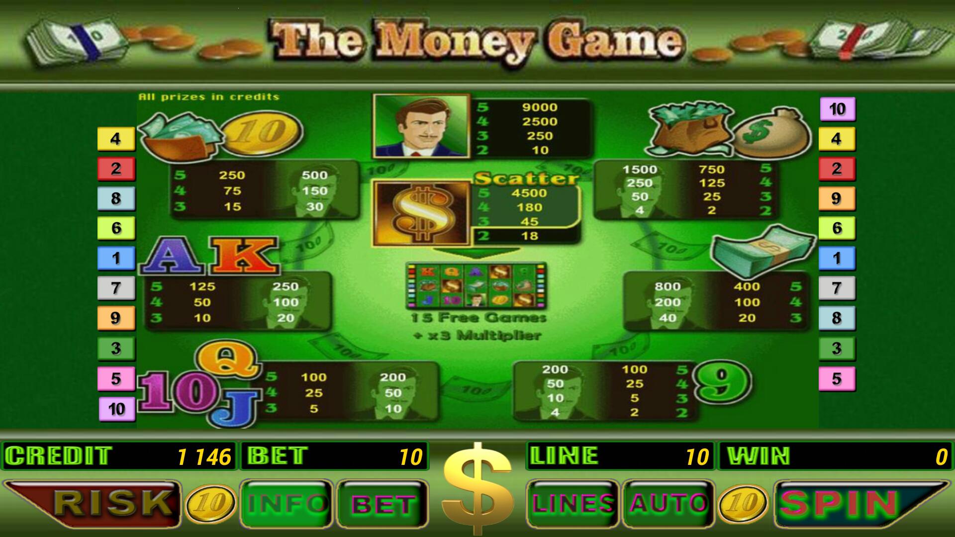 Money Game Slot Free