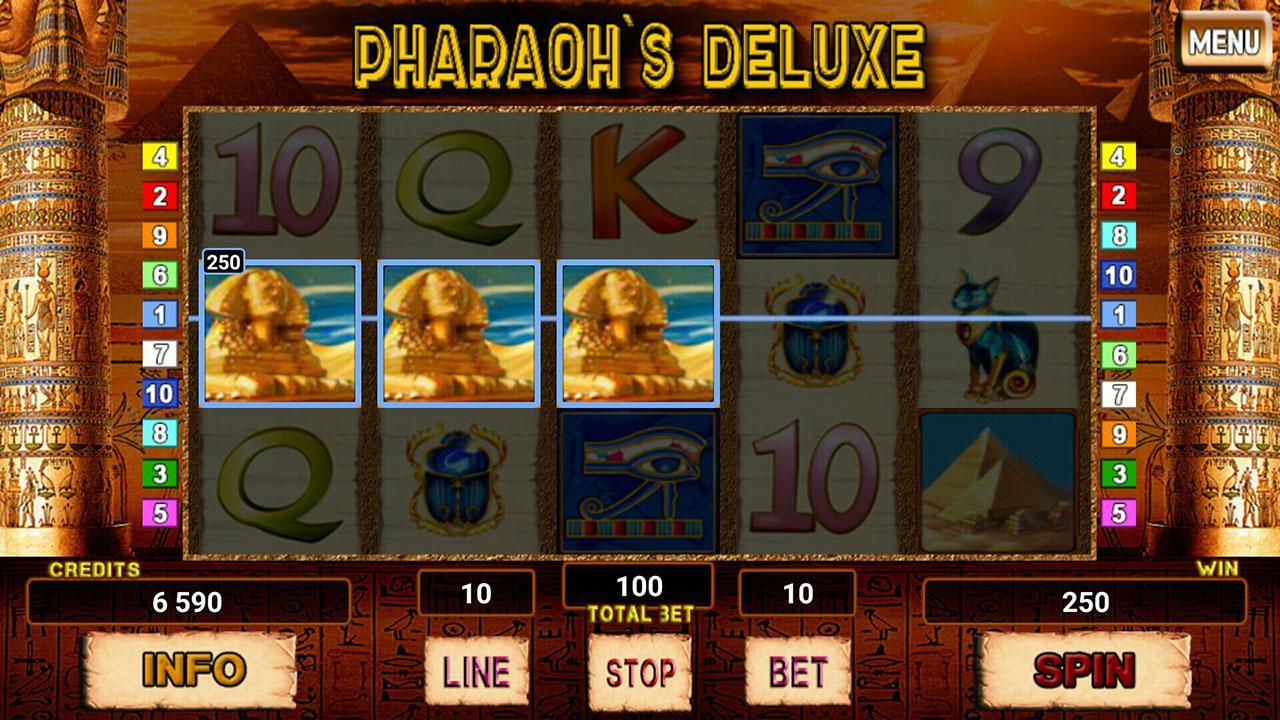 Pharaoh`s Deluxe Slot