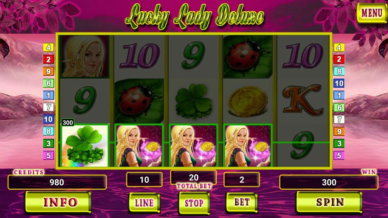 Lucky Lady Deluxe Slot