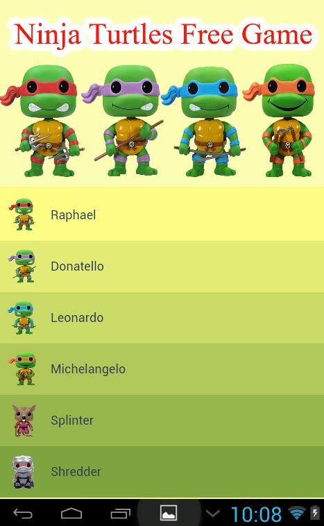 Ninja Turtles Free Game