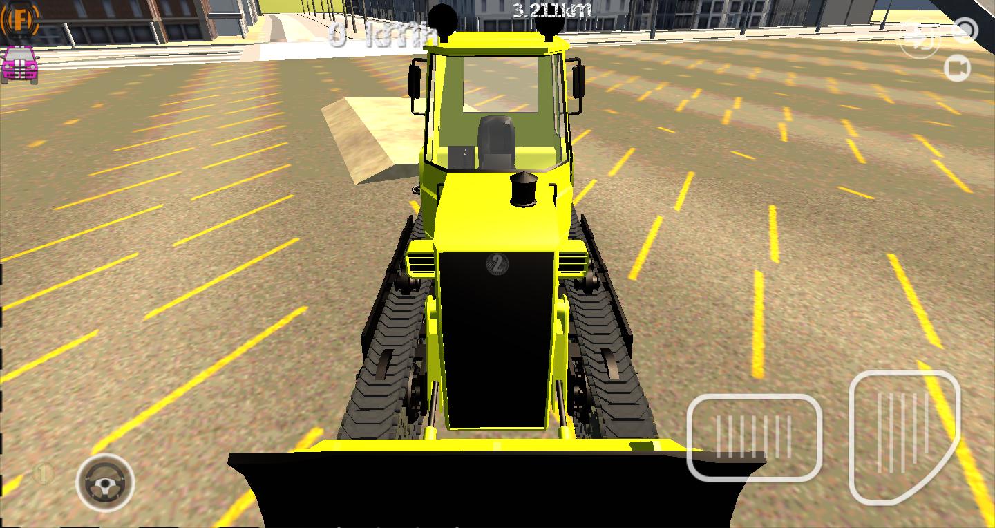 Bulldozer Driving Simulator 3D