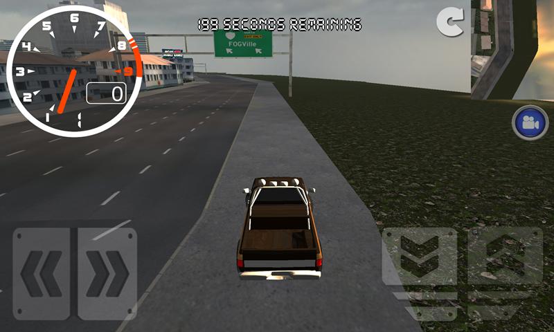 Pickup Truck City Driving Sim