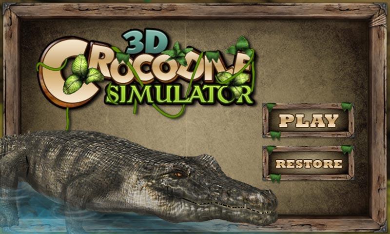 Real angry crocodile simulator