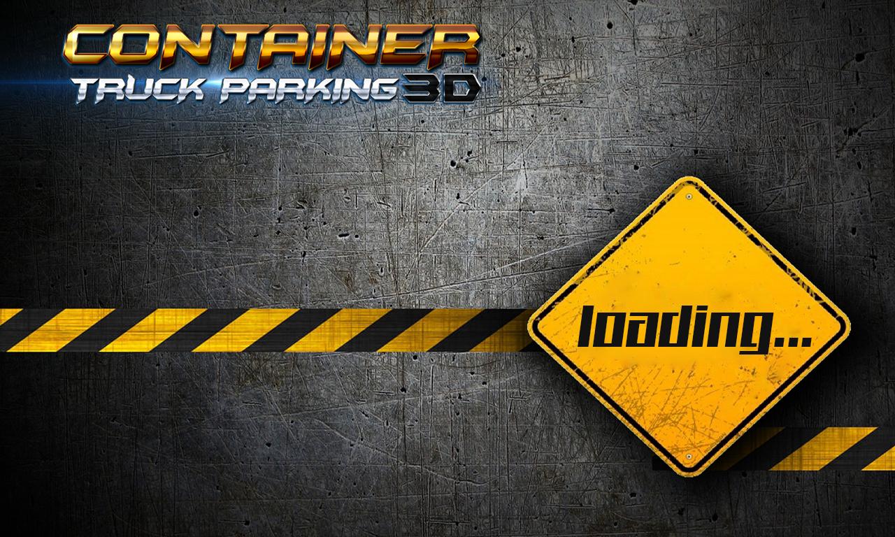 Container Truck Parking 3D