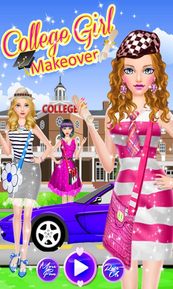 High School Girl Makeover Spa