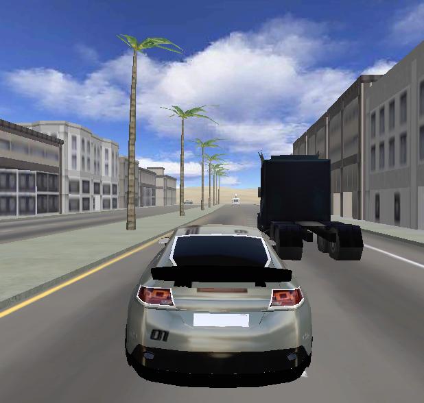 Luxury Car Traffic Simulation