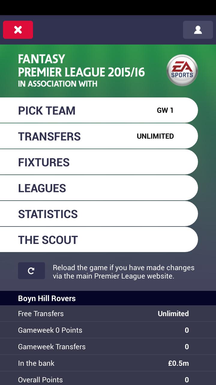 Fantasy Premier League 2015/16